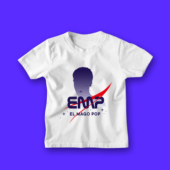 Camiseta Infantil "NASA" El Mago Pop