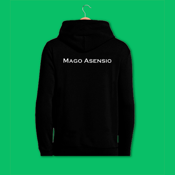 Sudadera con capucha del Mago Asensio