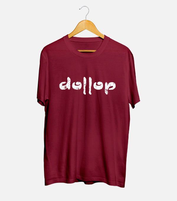 Dollop Camiseta Logo y Mandala