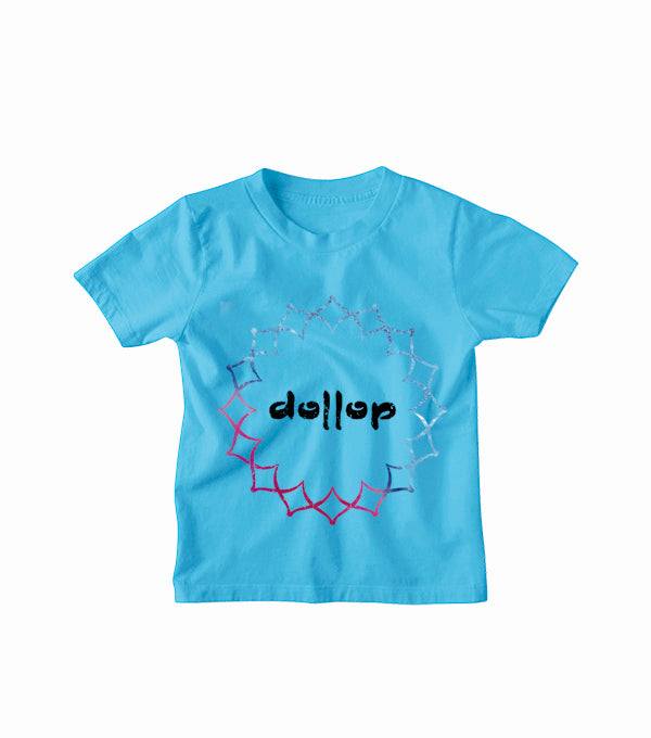 Dollop Camiseta Infantil Flor Mandala