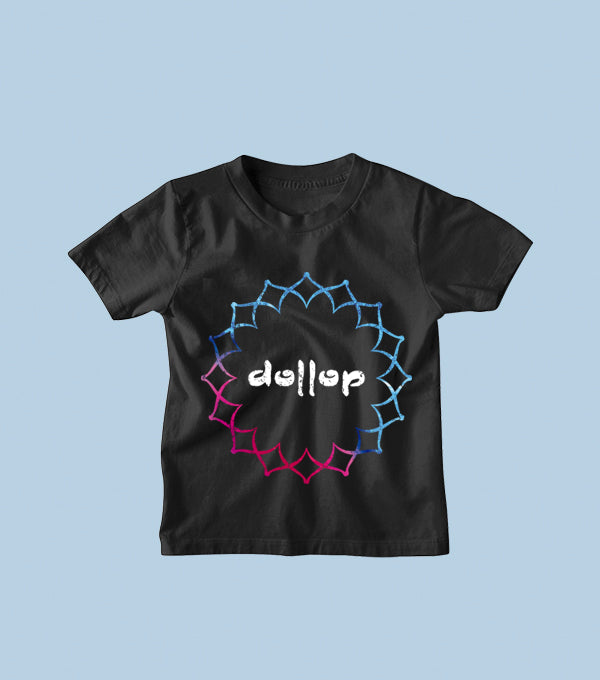 Dollop Camiseta Infantil Flor Mandala