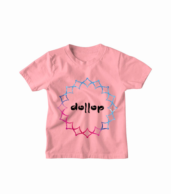 Dollop Camiseta Infantil Flor Mandala
