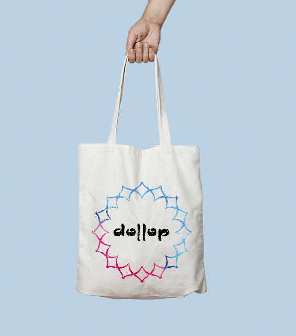 Dollop Tote Bag (Flor Mandala)
