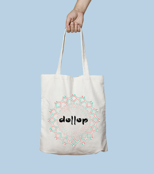 Dollop Tote Bag (Mandala Tornasol)