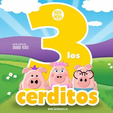 CD Los tres cerditos de Dubbi Kids
