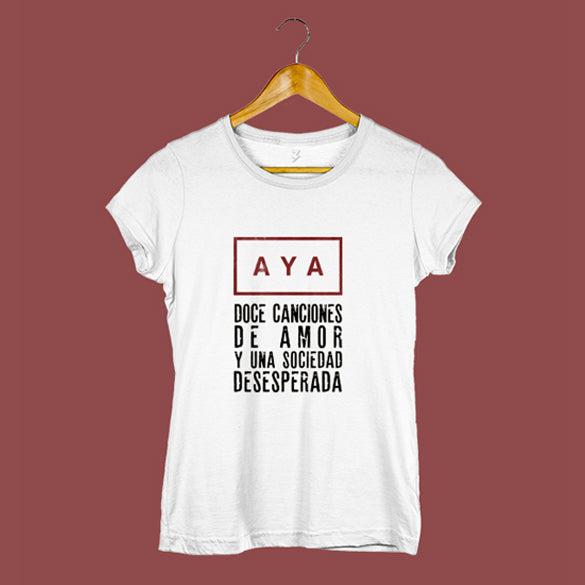 Camiseta doce canciones de amor y una sociedad desesperada (Mujer)