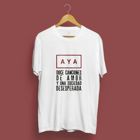Camiseta doce canciones de amor y una sociedad desesperada