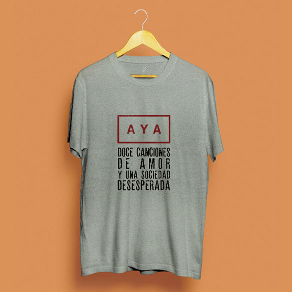 Camiseta doce canciones de amor y una sociedad desesperada