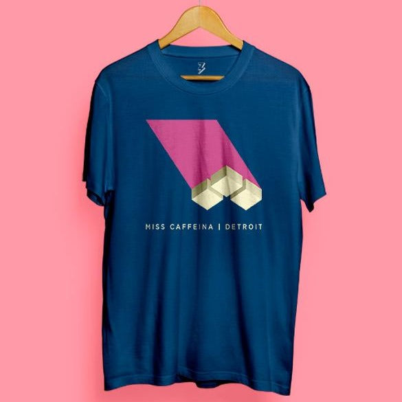 Camiseta Detroit infantil de Miss Caffeina