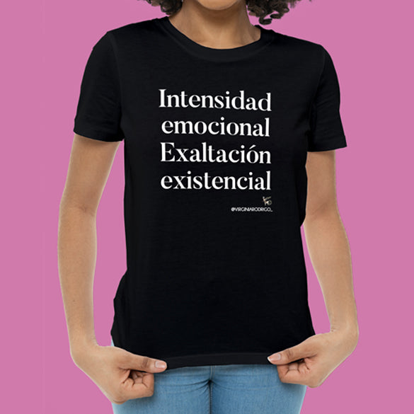 Camiseta intensidad emocional Virginia Rodrigo (mujer)