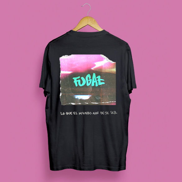 Camiseta "Lo que el mundo nos deje ser" de Fugaz