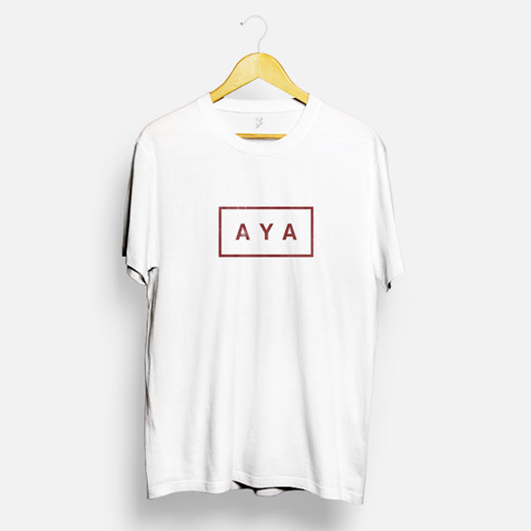 Camiseta logo rojo AYA