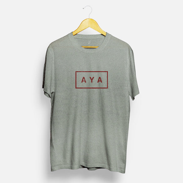 Camiseta logo rojo AYA