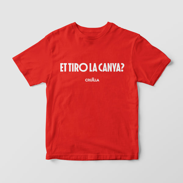 Camiseta Unisex "Et tiro la canya"