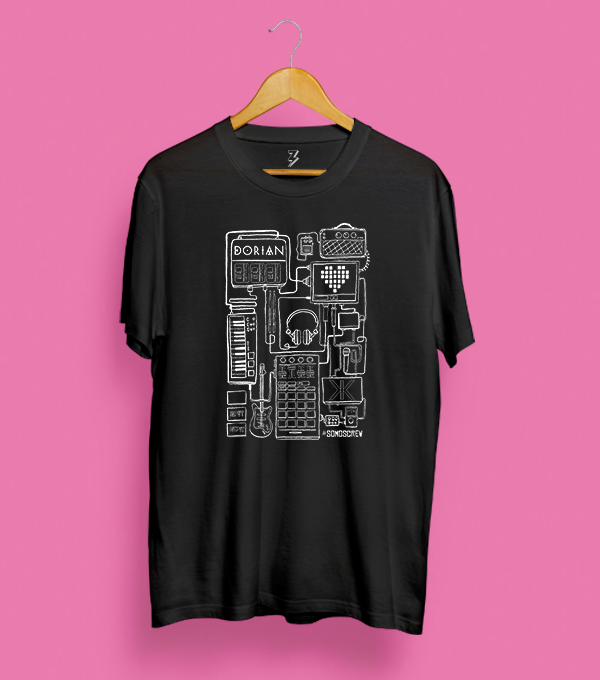 Camiseta Dorian. Crew de #SomosCrew