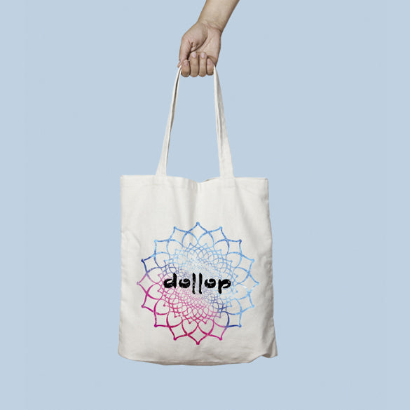 Dollop Tote Bag (Mandala