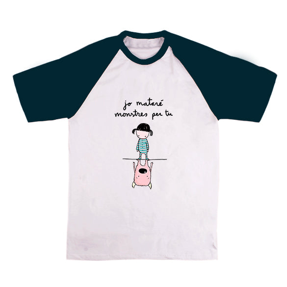 Camiseta Bicolor "Jo Mataré..." de Lyona