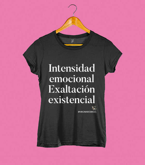 Camiseta intensidad emocional Virginia Rodrigo (mujer)