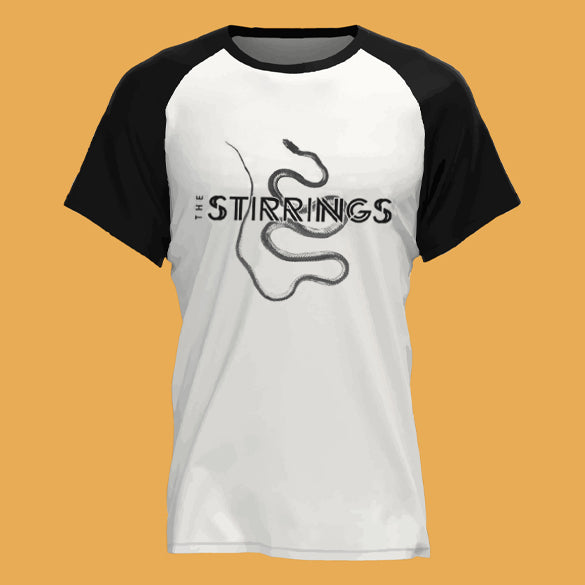 Camiseta The Stirrings  blanca y negra