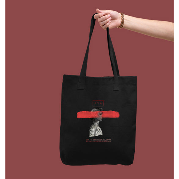 AYA Tote Bag DOCE CANCIONES DE AMOR Y UNA SOCIEDAD DESESPERADA