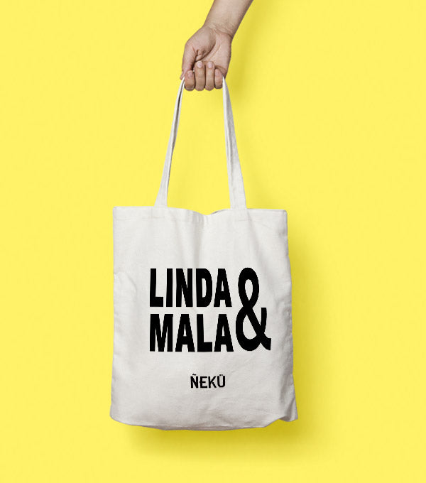 Tote bag Linda & Mala de Ñekü