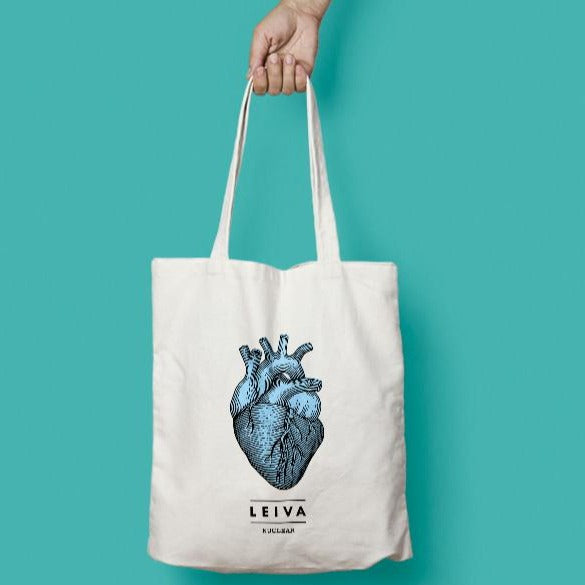 Tote bag Corazón Nuclear de Leiva