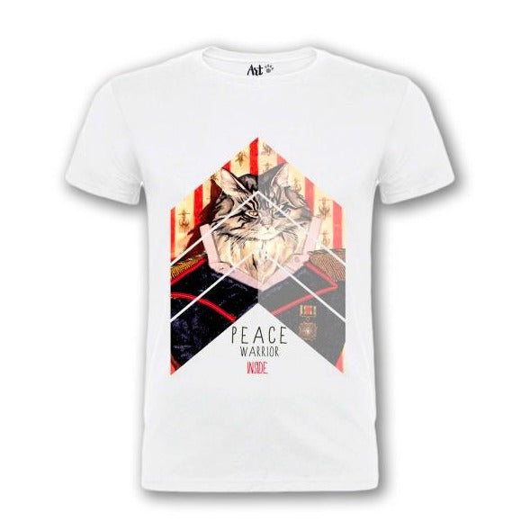 Camiseta Gato Bonaparte de Art Animalty (Letra)