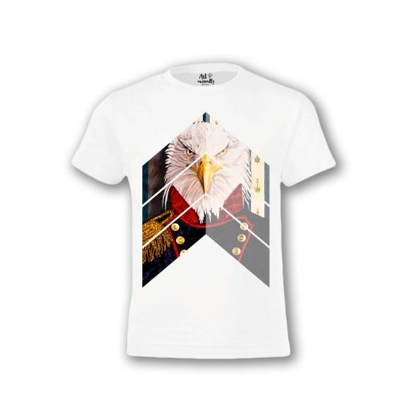 Camiseta  Águila Wellington de Art Animalty Infantil