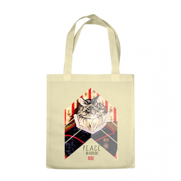 Tote bag Gato Bonaparte de Art Animalty