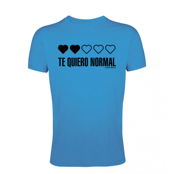 Camiseta te quiero normal de Berto Romero