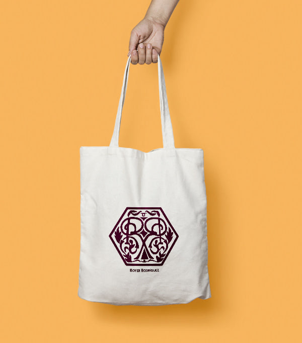 Tote bag logo de Royer Rodríguez
