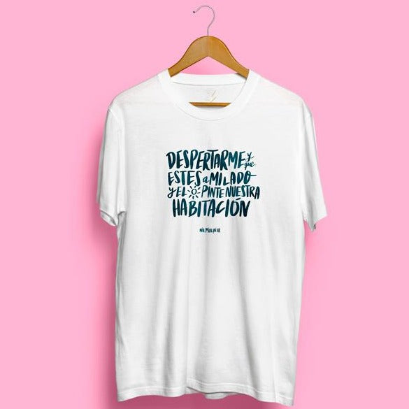 Camiseta Soldadito de hierro: Despertarme de Nil Moliner