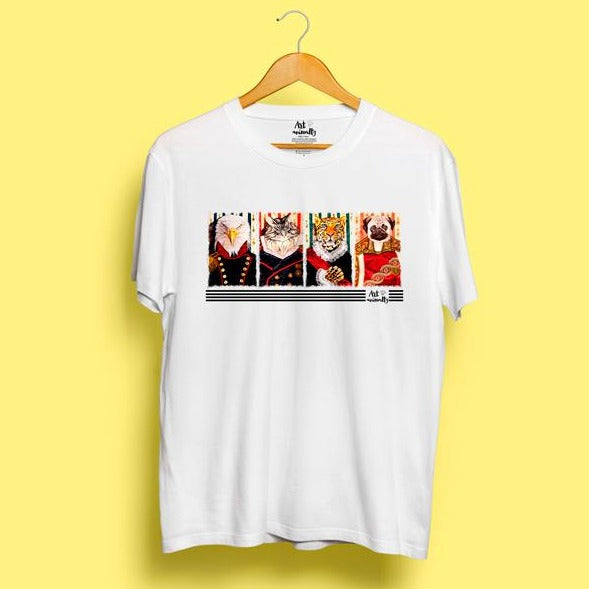 Camiseta El ejército de la paz de Art Animalty Infantil