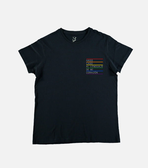 Camiseta Hago caso al lenguaje de mi corazón de Víctor Arbelo