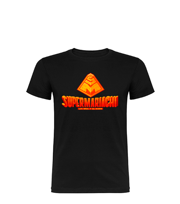 Camiseta Supermariachi logo de Luis Brea y el Miedo