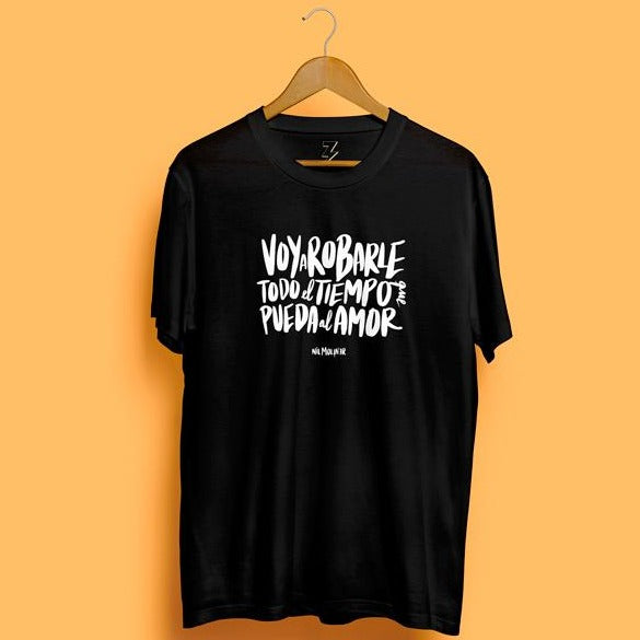 Camiseta Soldadito de hierro: Voy a robarle de Nil Moliner