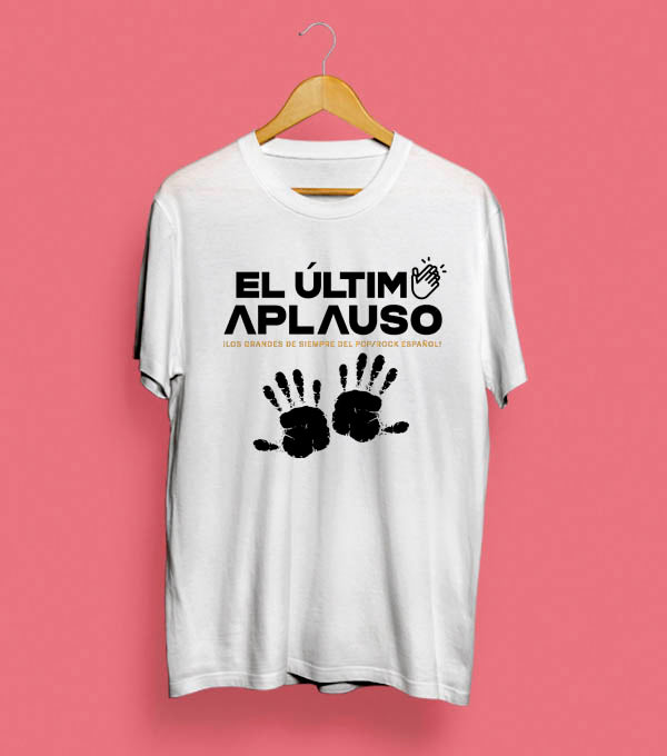 Camiseta El último aplauso de  Rock and Fashion