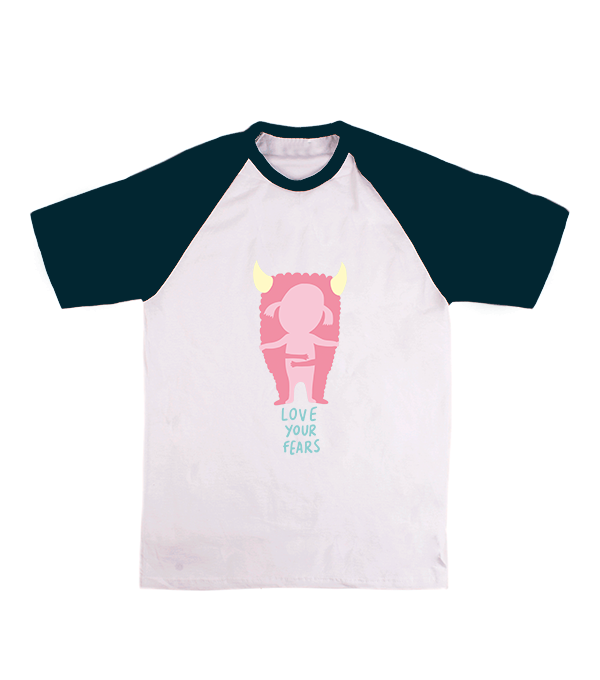 Camiseta Love your fears de Lyona