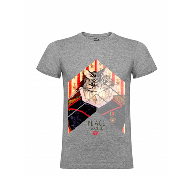 Camiseta Gato Bonaparte de Art Animalty (Letra)