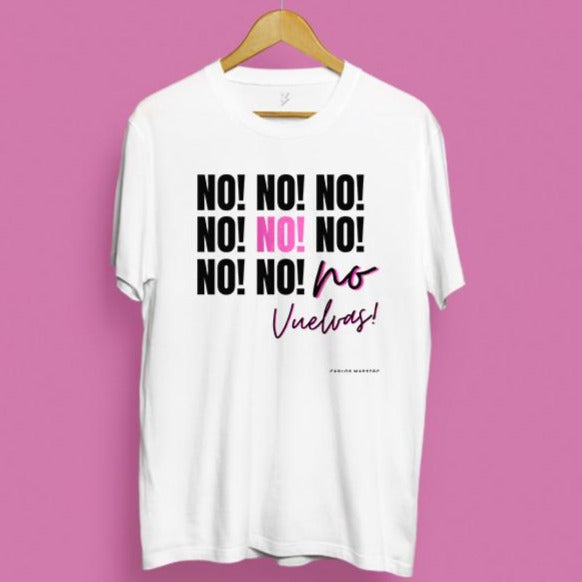 Camiseta No vuelvas de Carlos Maestro