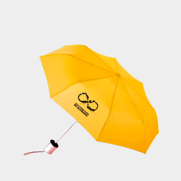 Paraguas Solo muere quien es olvidado de Vis a Vis