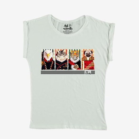 Camiseta El ejército de la paz de Art Animalty (mujer)