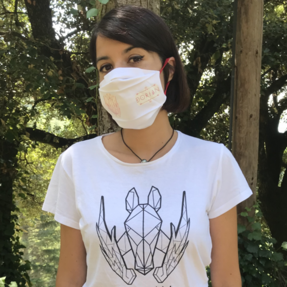 Mascarilla Dorian. Crew de #SomosCrew