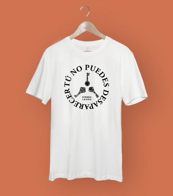 Camiseta Tú no puedes desaparecer de Sierra Leona