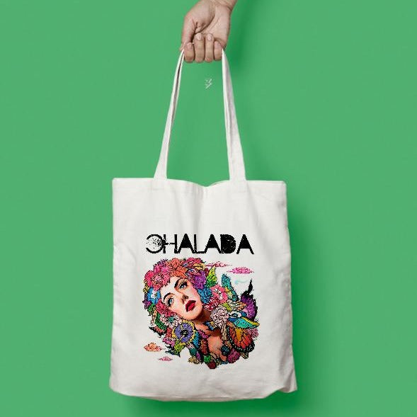 Tote bag Conecta con mi néctar de Chalada