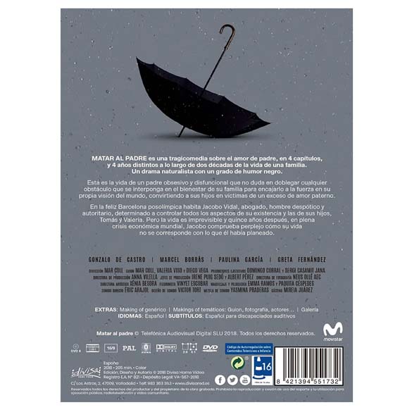 DVD Matar al Padre: Temporada 1