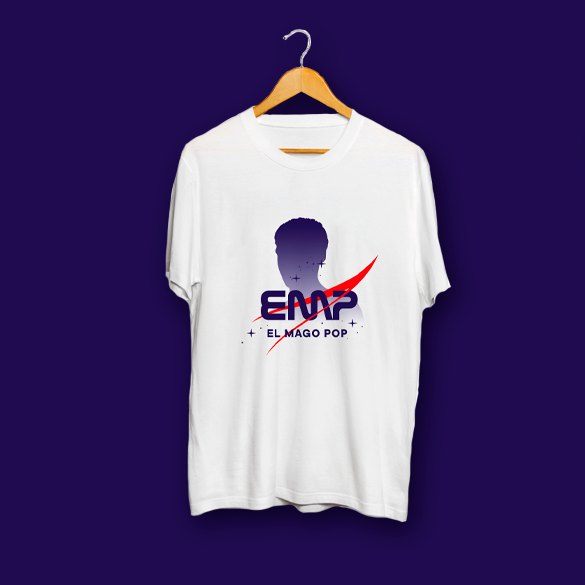 Camiseta nasa blanca sales