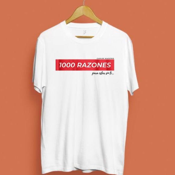 Camiseta 1000 razones de Carlos Mestro