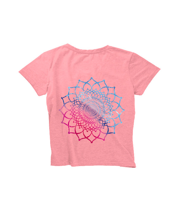 Dollop Camiseta Infantil Logo y Mandala