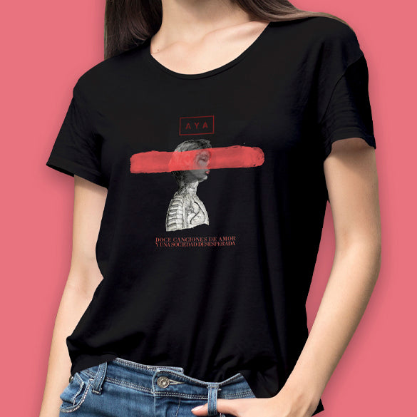 Camiseta AYA Portada disco (Mujer)
